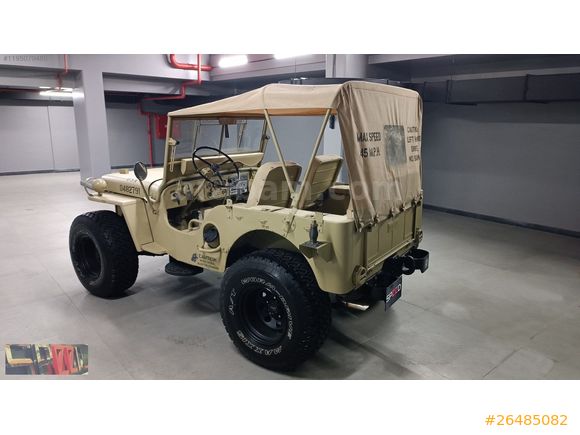 SPEED'DEN 1952 MODEL WILLYS C35 CAMEL SARISI