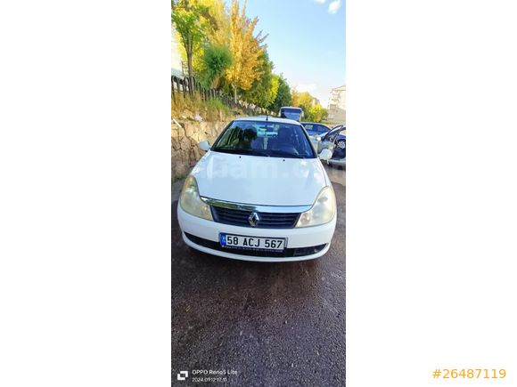 Sahibinden Renault Symbol 1.2 Authentique 2012 Model Amasya