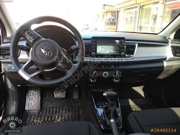 KIRMIZI RENK SEÇENEĞİ İLE KİA RİO MAKRO RENT A CAR'da