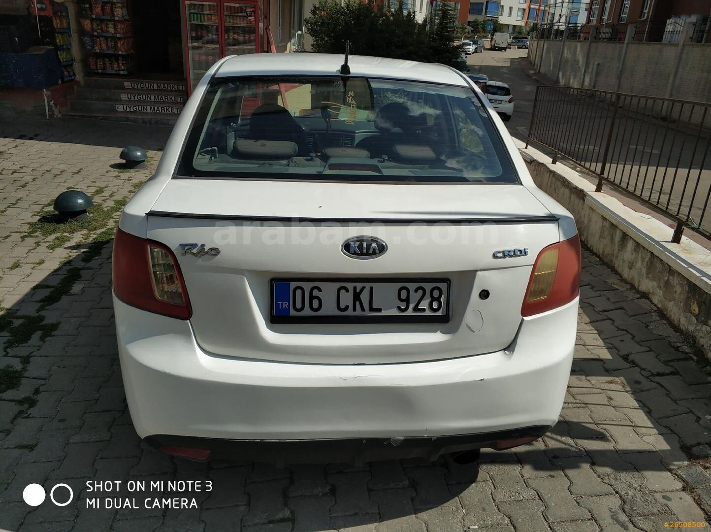 Sahibinden Kia Rio 1.5 CRDi Trend 2010 Model Ankara 268.000 km Beyaz 5