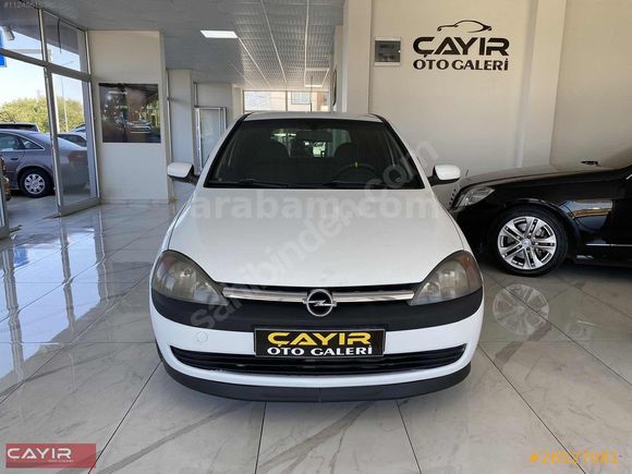2003 OPEL CORSA 1.7 DİZEL KLİMALI HUSUSİ BAKIMLI