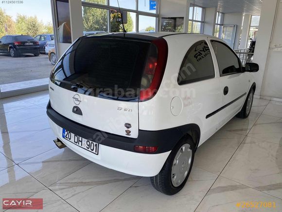 2003 OPEL CORSA 1.7 DİZEL KLİMALI HUSUSİ BAKIMLI