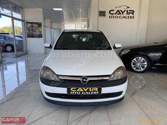 2003 OPEL CORSA 1.7 DİZEL KLİMALI HUSUSİ BAKIMLI