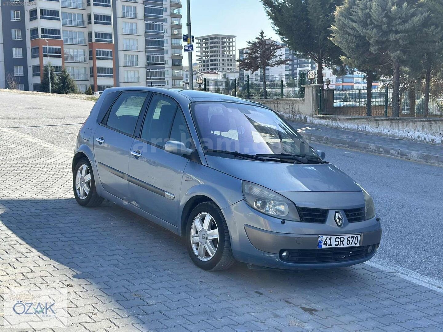Galeriden Renault Scenic 1.6 Dynamique 2004 Model Nevşehir 319.000 km Mavi 4