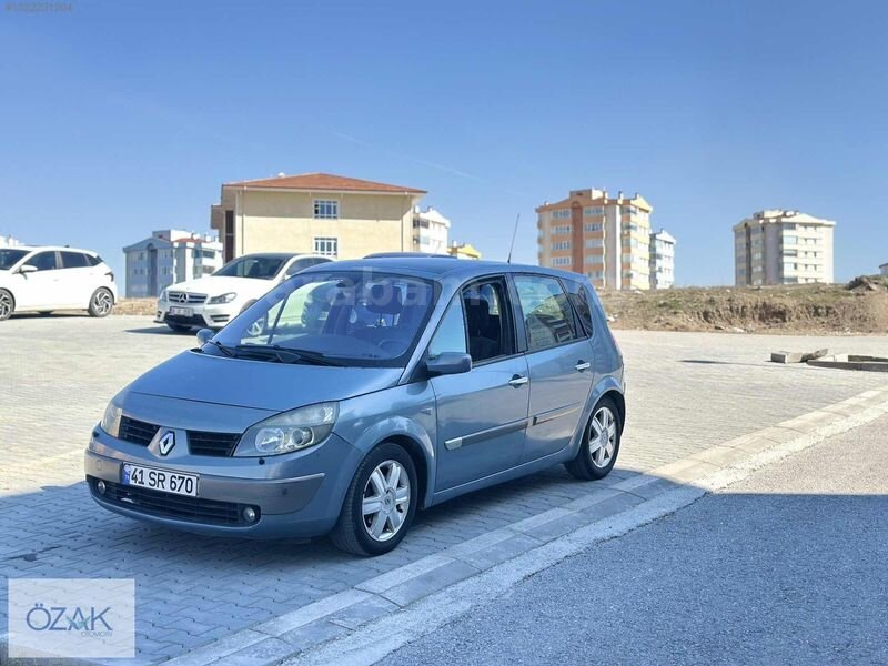 Galeriden Renault Scenic 1.6 Dynamique 2004 Model Nevşehir 319.000 km Mavi