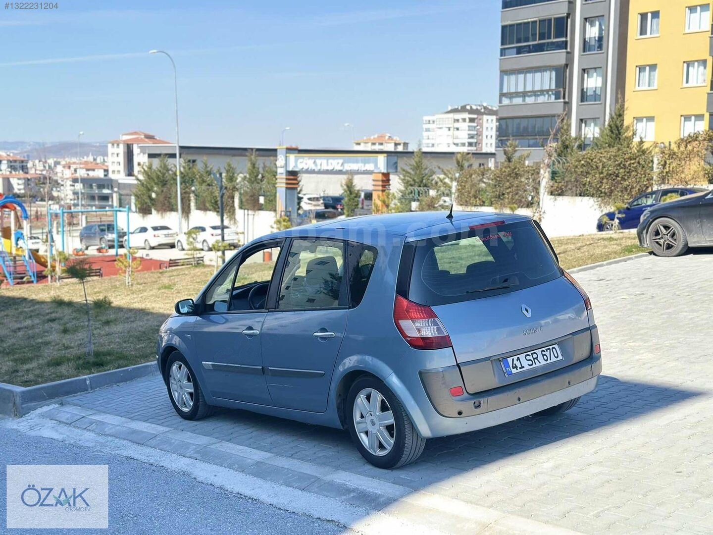 Galeriden Renault Scenic 1.6 Dynamique 2004 Model Nevşehir 319.000 km Mavi 3