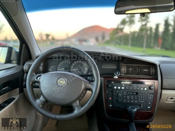 2000 MODEL DEĞİŞENSİZ SADECE 273.XXX KM'DE OPEL OMEGA 2.5