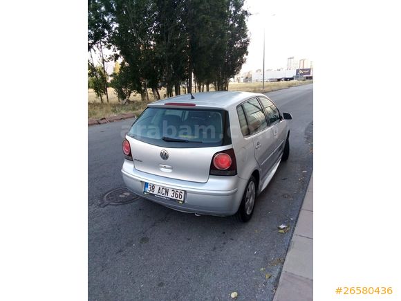 Sahibinden Volkswagen Polo 1.4 Comfortline 2005 Model Kayseri 296.000 km Gri Gumu 26580436 arabam