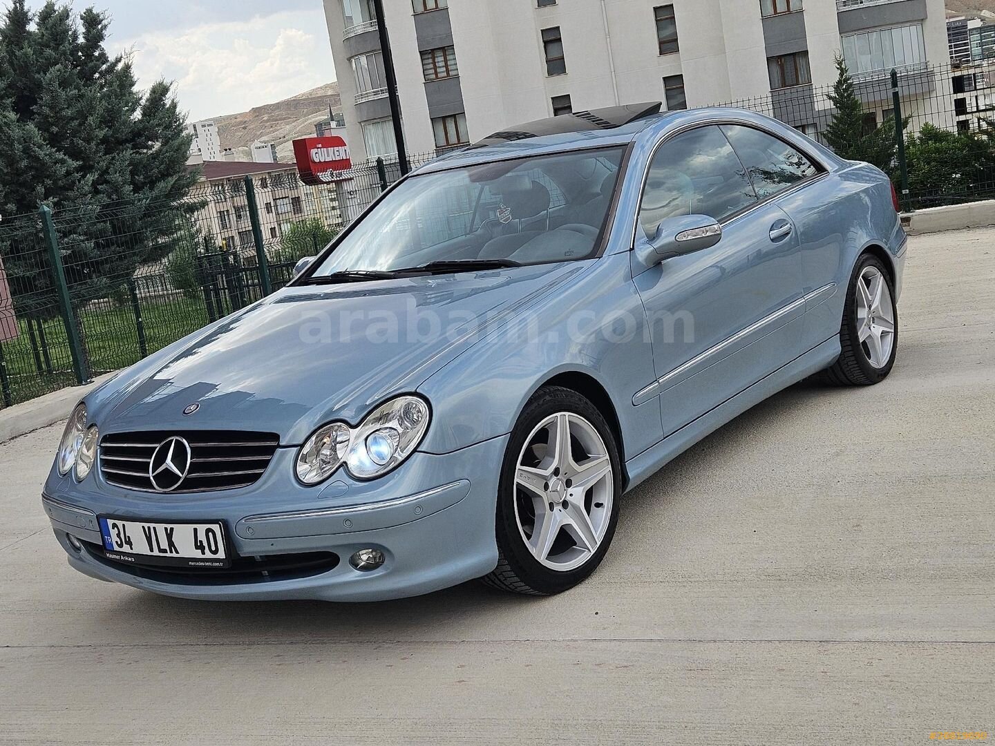 Sahibinden Mercedes - Benz CLK 200 Kompressor Avantgarde 2004 Model Ankara 303.000 km Mavi (metalik) 1