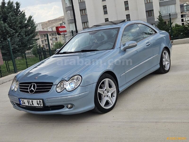Sahibinden Mercedes - Benz CLK 200 Kompressor Avantgarde 2004 Model Ankara 303.000 km Mavi (metalik)