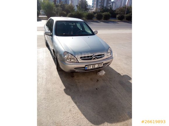 Sahibinden tutulan model Citroen Xsara 1.6 SX 2001 Model