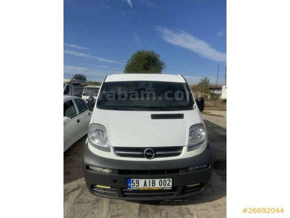 Galeriden Opel Vivaro 1.9 DTI 2004 Model Tekirdağ