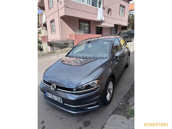 Sahibinden Volkswagen Golf 1.6 TDi BlueMotion Comfortline 2019 Model stanbul 41.200 km Gri 26697881 arabam