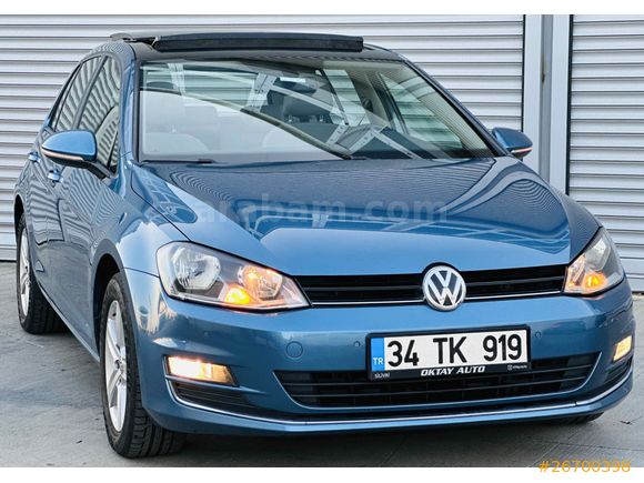 Galeriden Volkswagen Golf 1.2 TSi Comfortline 2015 Model stanbul 87.000 km Mavi metalik 26700398 arabam