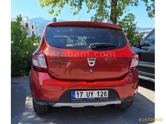 Em.Memurdan Dacia Sandero 1.5 dCi Stepway 2015 Model Balıkesir