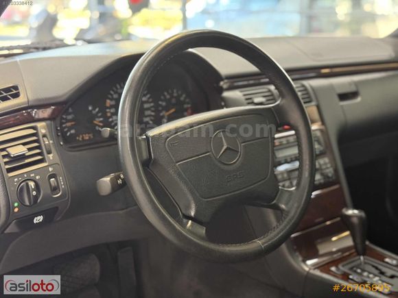 ASİL'den BOYASIZ KOLEKSYONLUK 1997 Mercedes E200 Eleg. 180.000km