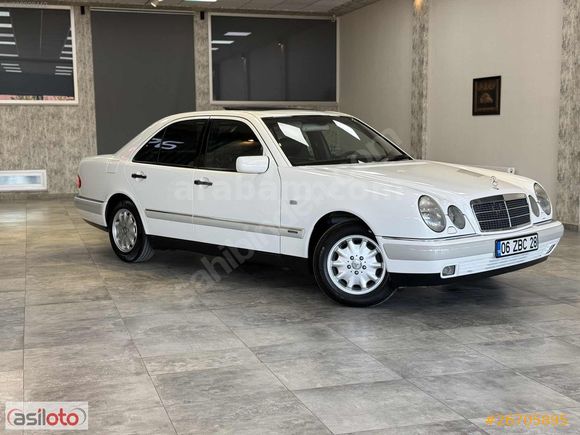 ASİL'den BOYASIZ KOLEKSYONLUK 1997 Mercedes E200 Eleg. 180.000km