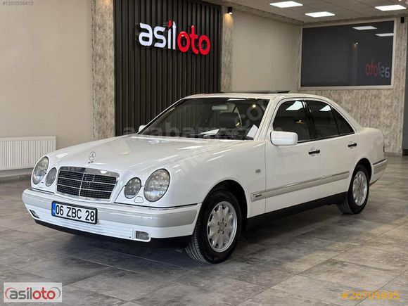 ASİL'den BOYASIZ KOLEKSYONLUK 1997 Mercedes E200 Eleg. 180.000km