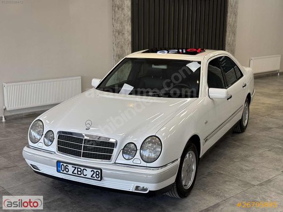 ASİL'den BOYASIZ KOLEKSYONLUK 1997 Mercedes E200 Eleg. 180.000km