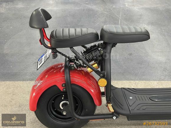 DEMİRBAŞ - WAWASAKY ELEKTRİKLİ MOTOSİKLET ÇİFT KİŞİLİK 2000W