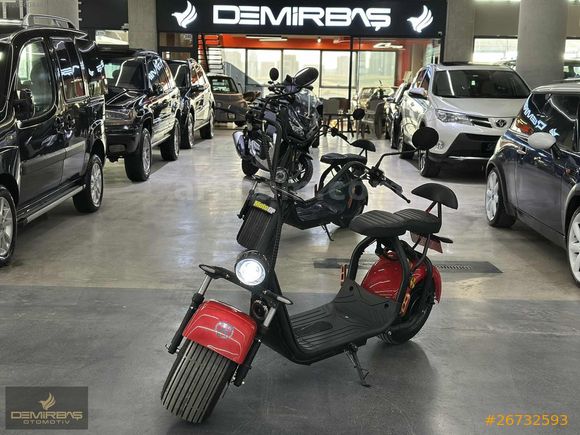 DEMİRBAŞ - WAWASAKY ELEKTRİKLİ MOTOSİKLET ÇİFT KİŞİLİK 2000W