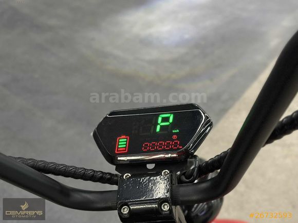 DEMİRBAŞ - WAWASAKY ELEKTRİKLİ MOTOSİKLET ÇİFT KİŞİLİK 2000W