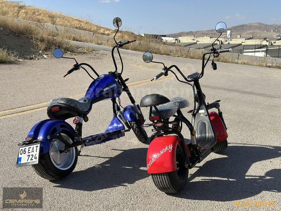 DEMİRBAŞ - WAWASAKY CHOPPER ELEKTRİKLİ MOTOSİKLET 2000W