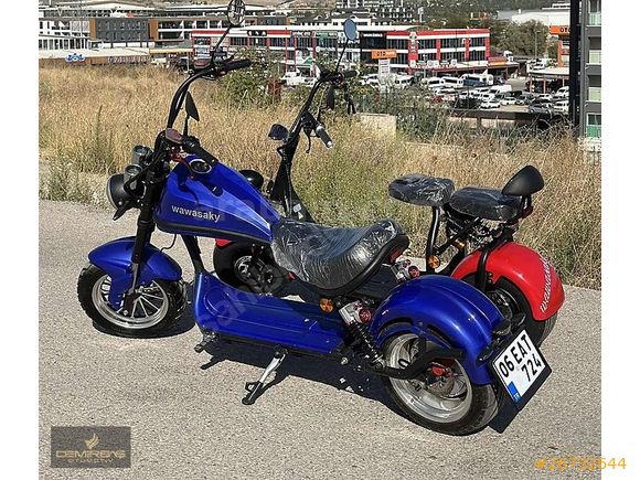 DEMİRBAŞ - WAWASAKY CHOPPER ELEKTRİKLİ MOTOSİKLET 2000W