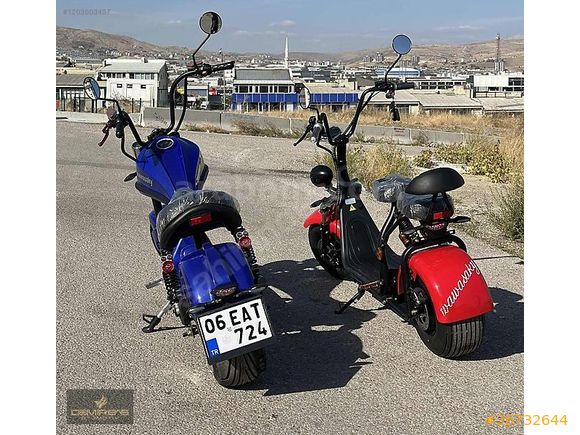 DEMİRBAŞ - WAWASAKY CHOPPER ELEKTRİKLİ MOTOSİKLET 2000W
