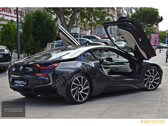 PRESTİJ MOTORS.. 2016 BMW İ8 PREMİUM TECHNO+HALO HATASIZ BAYİ