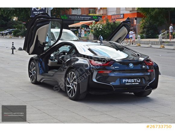 PRESTİJ MOTORS.. 2016 BMW İ8 PREMİUM TECHNO+HALO HATASIZ BAYİ