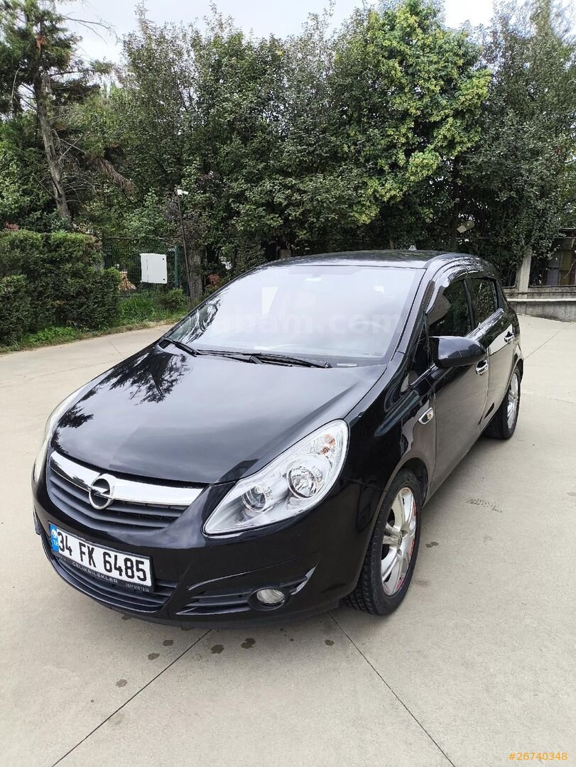 Sahibinden Opel Corsa 1.3 CDTI Enjoy 2008 Model İstanbul 180.000 km Siyah 2