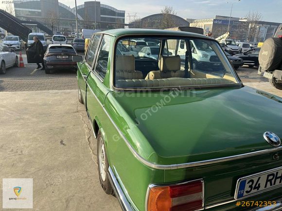 GARAJDAN 1974 MODEL ''BMW 2002'' KOMPLE YENİLENDİ