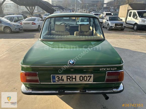 GARAJDAN 1974 MODEL ''BMW 2002'' KOMPLE YENİLENDİ