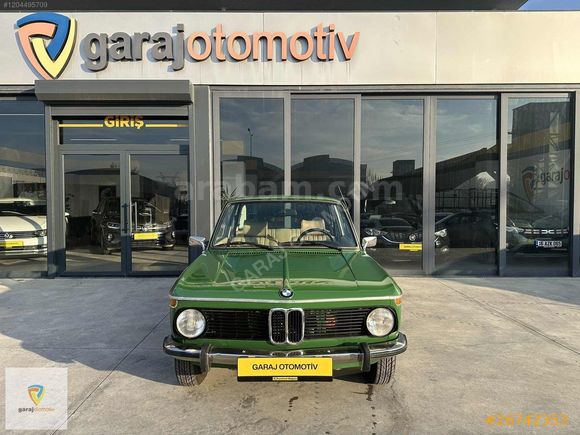 GARAJDAN 1974 MODEL ''BMW 2002'' KOMPLE YENİLENDİ