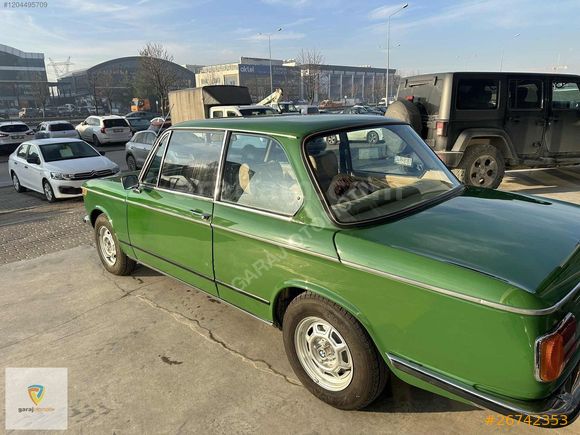 GARAJDAN 1974 MODEL ''BMW 2002'' KOMPLE YENİLENDİ