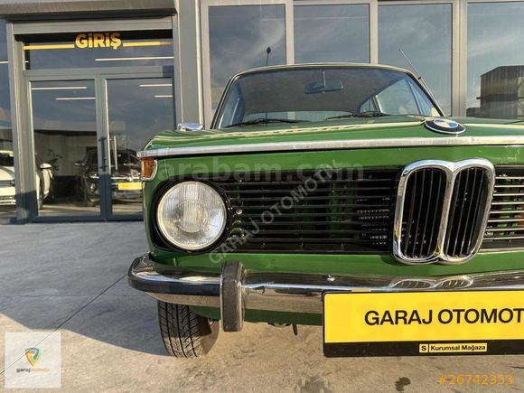 GARAJDAN 1974 MODEL ''BMW 2002'' KOMPLE YENİLENDİ