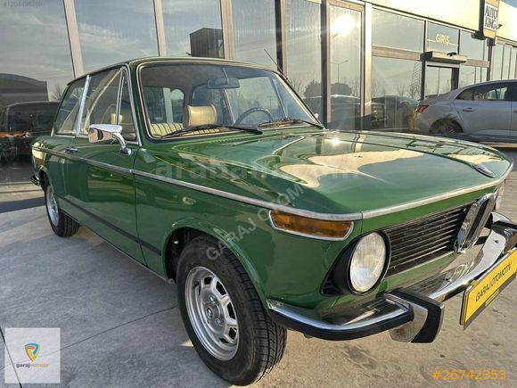 GARAJDAN 1974 MODEL ''BMW 2002'' KOMPLE YENİLENDİ