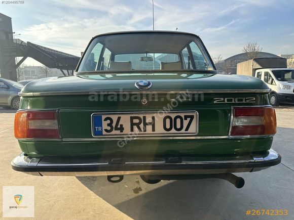 GARAJDAN 1974 MODEL ''BMW 2002'' KOMPLE YENİLENDİ