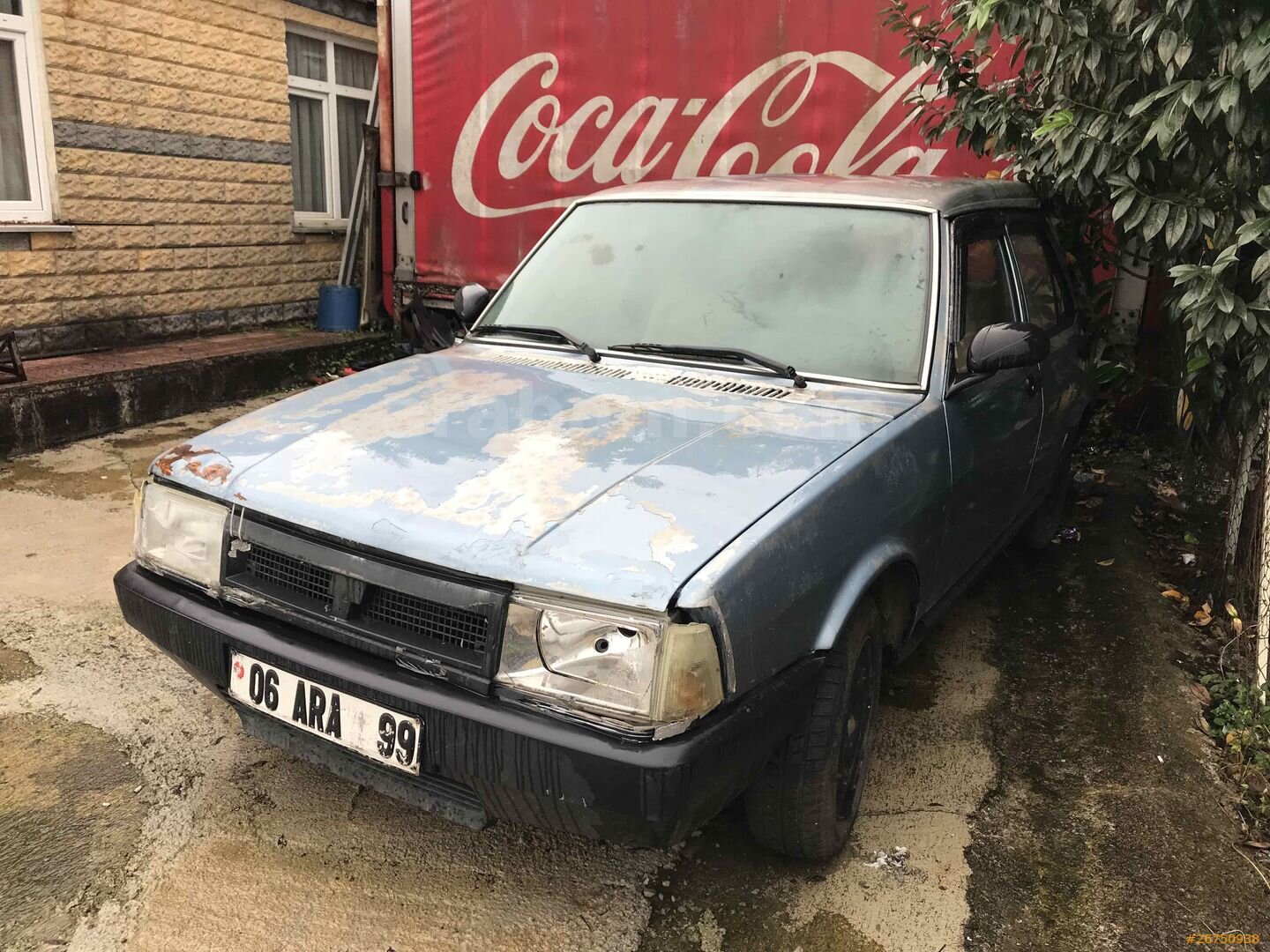 Galeriden Tofaş Kartal 5 Vites 1991 Model Rize 185.000 km Mavi 2