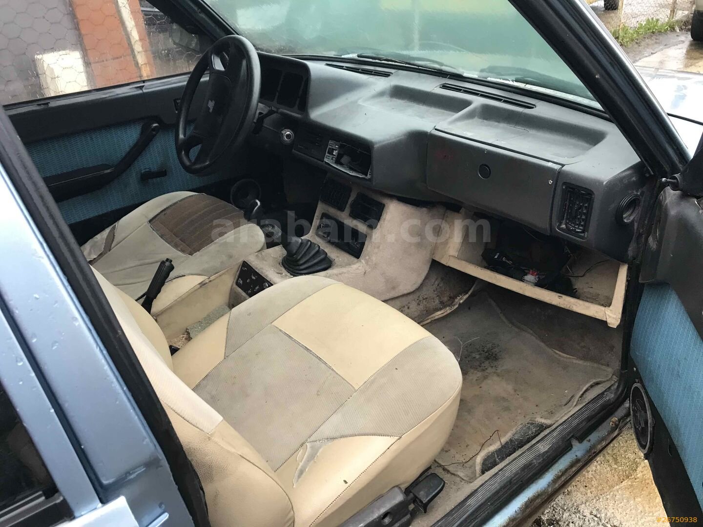 Galeriden Tofaş Kartal 5 Vites 1991 Model Rize 185.000 km Mavi 4