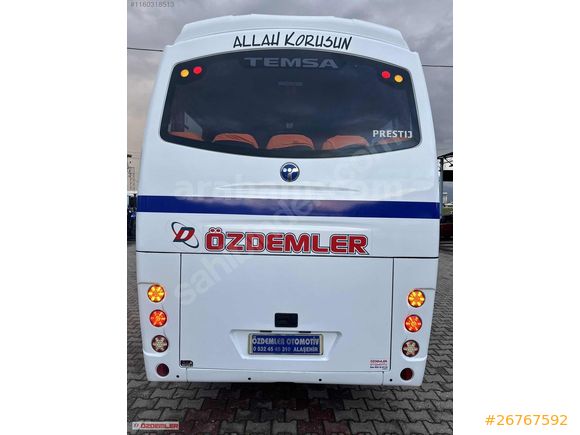 ÖZDEMLER TURİZM TEMSA PRESTİJ 2015