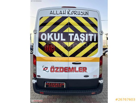 ÖZDEMLER TURİZM TEMİZ FORD TRANSİT 2017