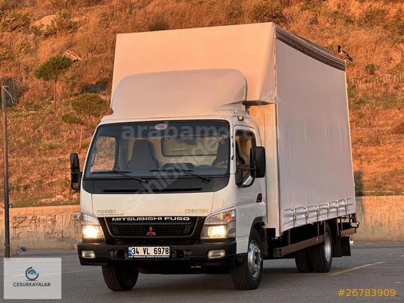 CESURDAN 2007 MODEL MİTSUBİSHİ FE859G KAYAR PERDELİ KAMYON