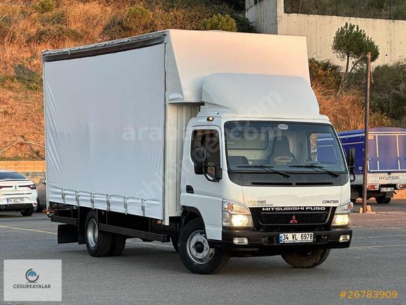 CESURDAN 2007 MODEL MİTSUBİSHİ FE859G KAYAR PERDELİ KAMYON