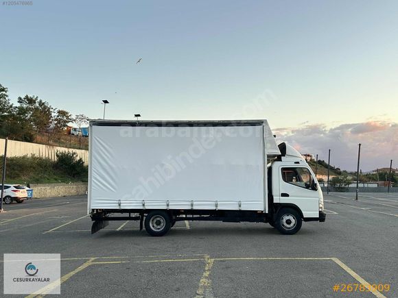 CESURDAN 2007 MODEL MİTSUBİSHİ FE859G KAYAR PERDELİ KAMYON