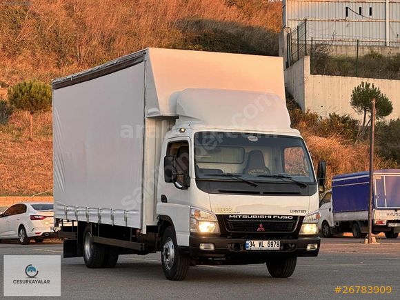 CESURDAN 2007 MODEL MİTSUBİSHİ FE859G KAYAR PERDELİ KAMYON
