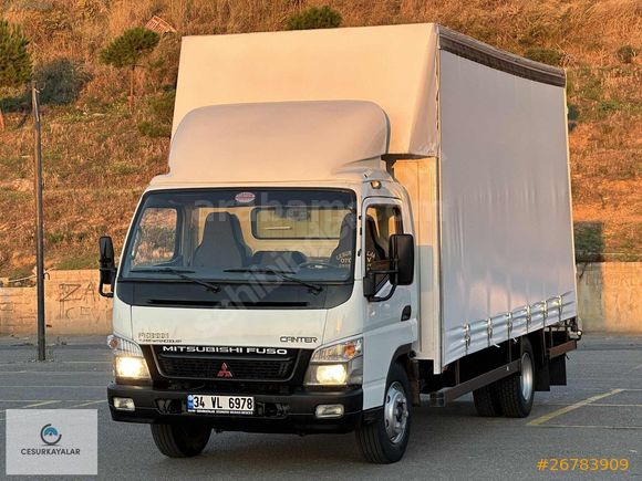 CESURDAN 2007 MODEL MİTSUBİSHİ FE859G KAYAR PERDELİ KAMYON