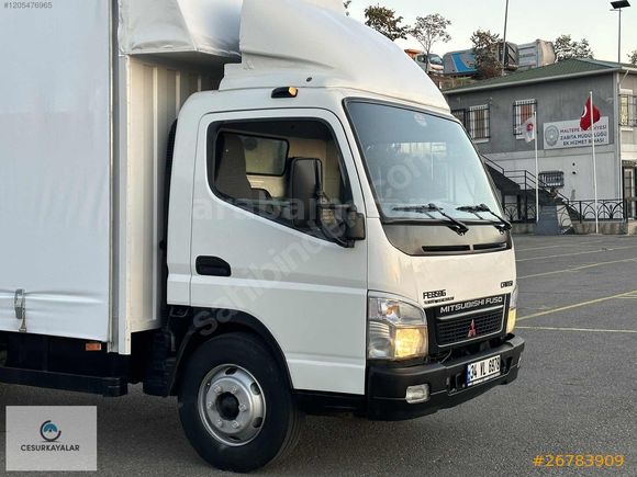 CESURDAN 2007 MODEL MİTSUBİSHİ FE859G KAYAR PERDELİ KAMYON