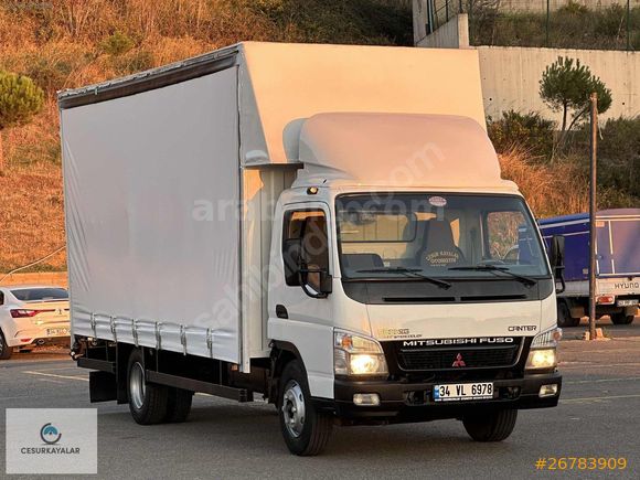 CESURDAN 2007 MODEL MİTSUBİSHİ FE859G KAYAR PERDELİ KAMYON